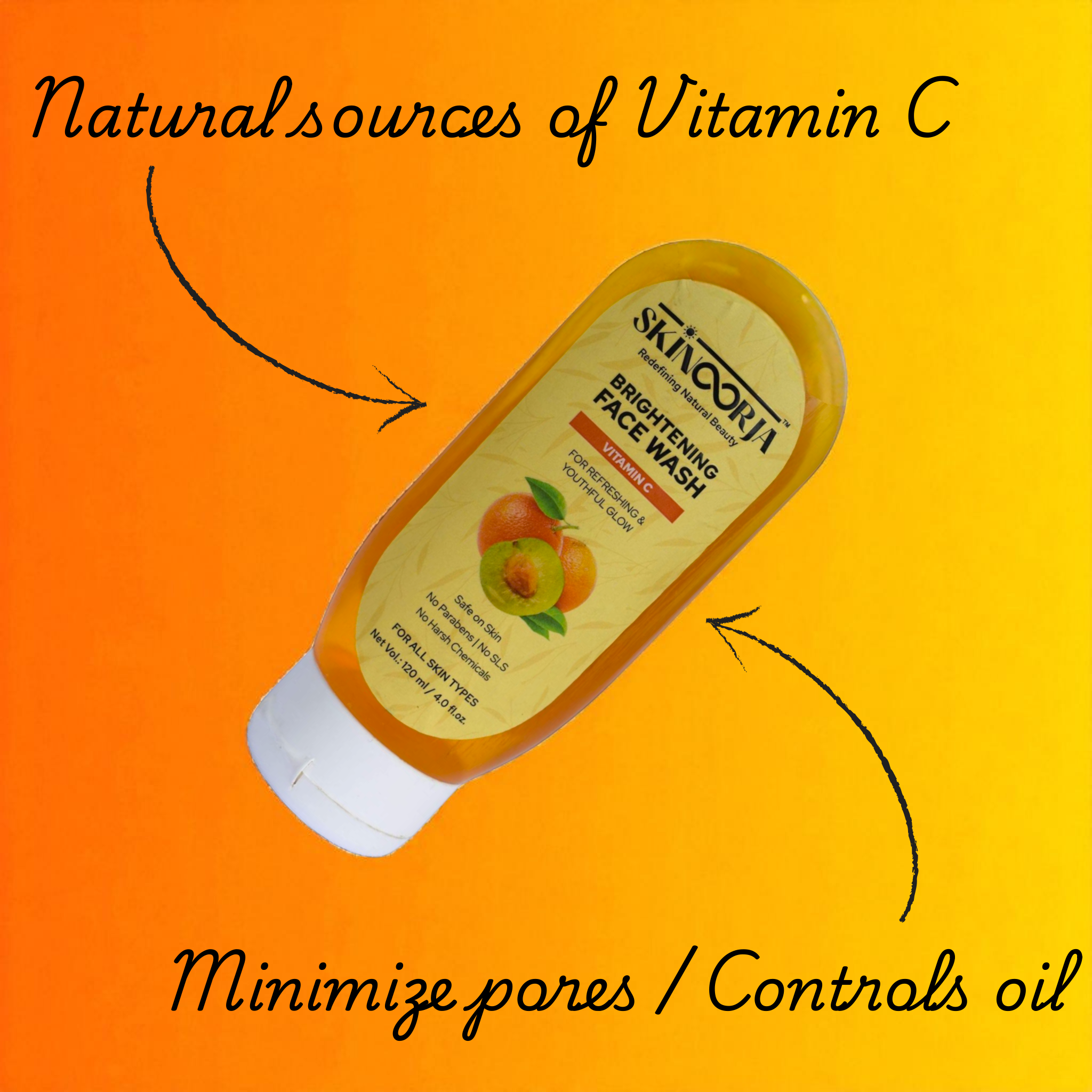 BRIGHTENING FACE WASH  - VITAMIN C