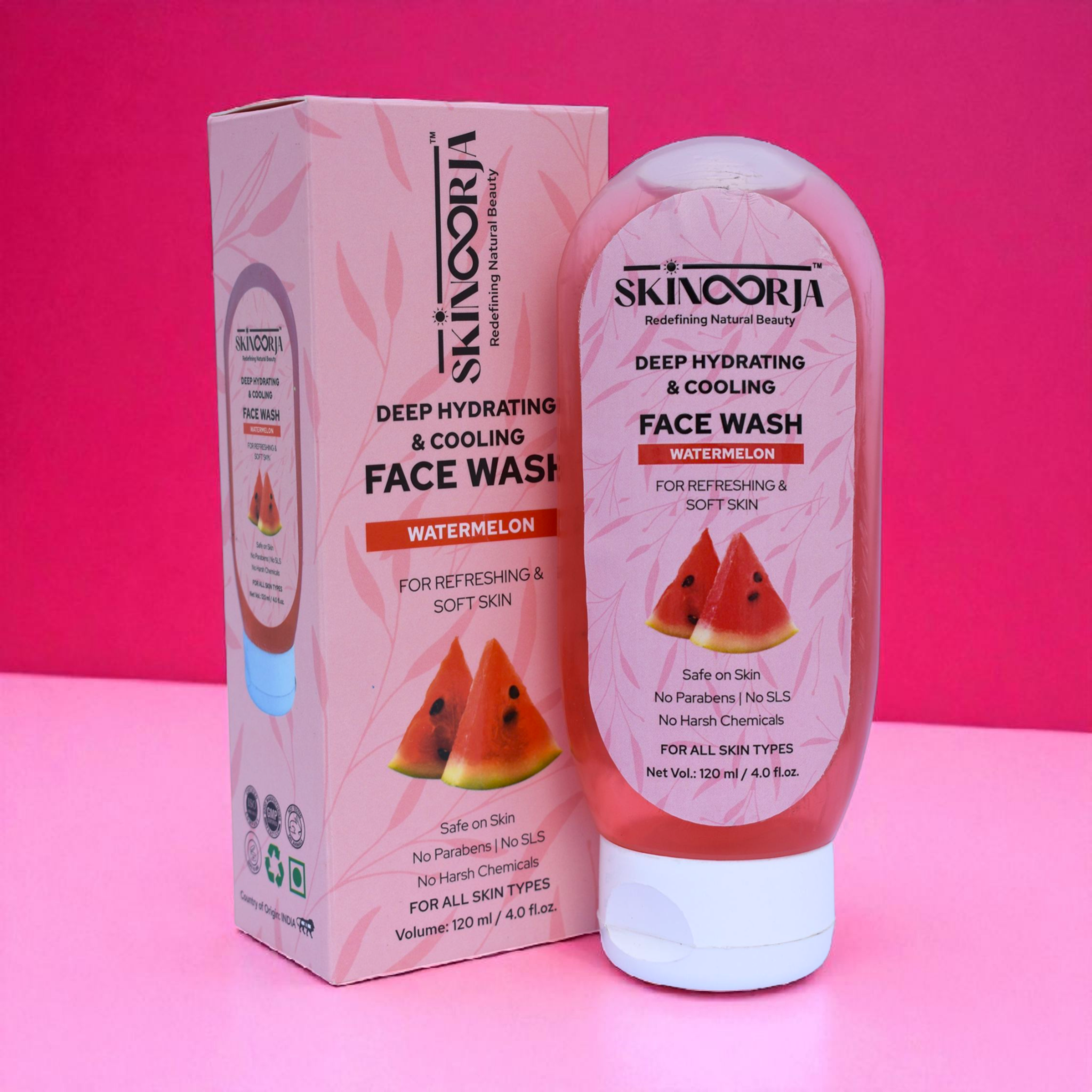 Deep Hydrating & Cooling Face Wash – Watermelon