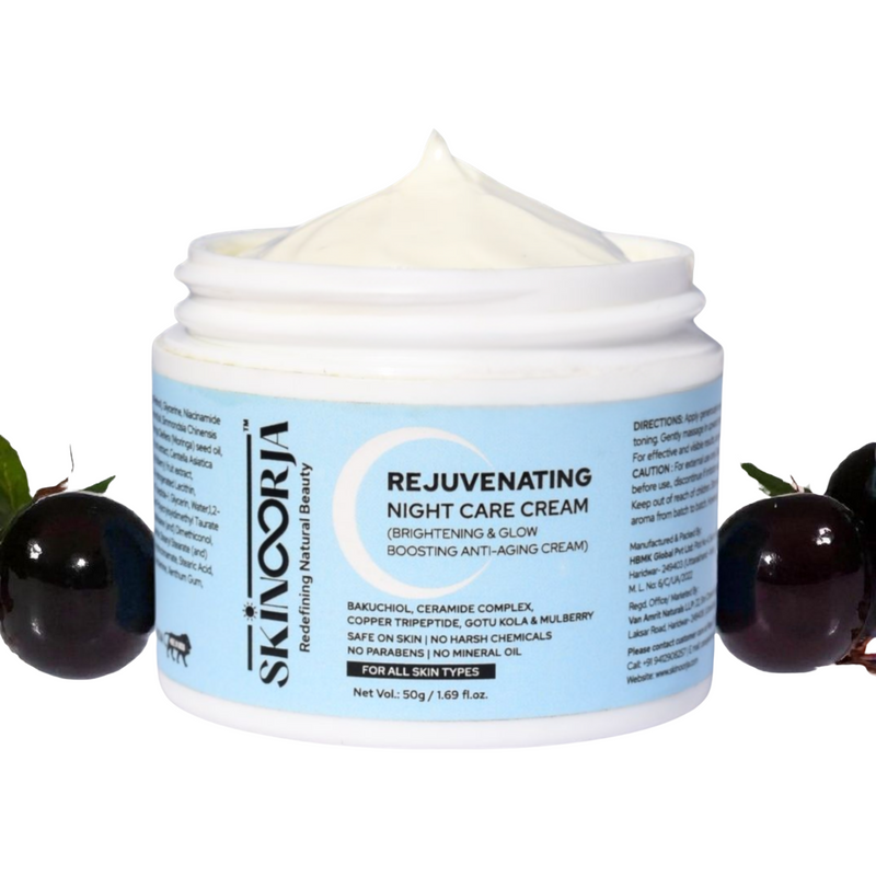 Skinoorja Rejuvenating Night Care Cream - Brightening and glow boosting