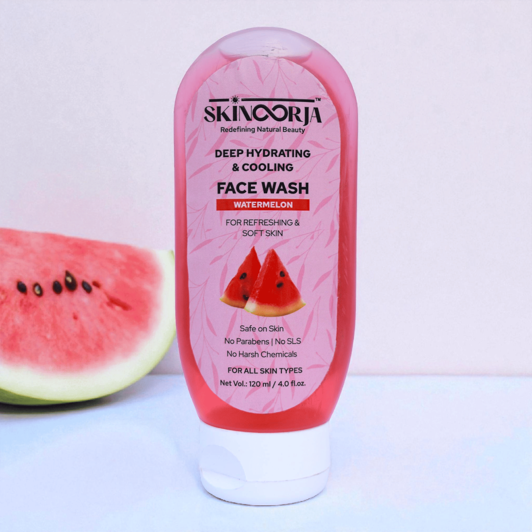 Deep Hydrating & Cooling Face Wash – Watermelon