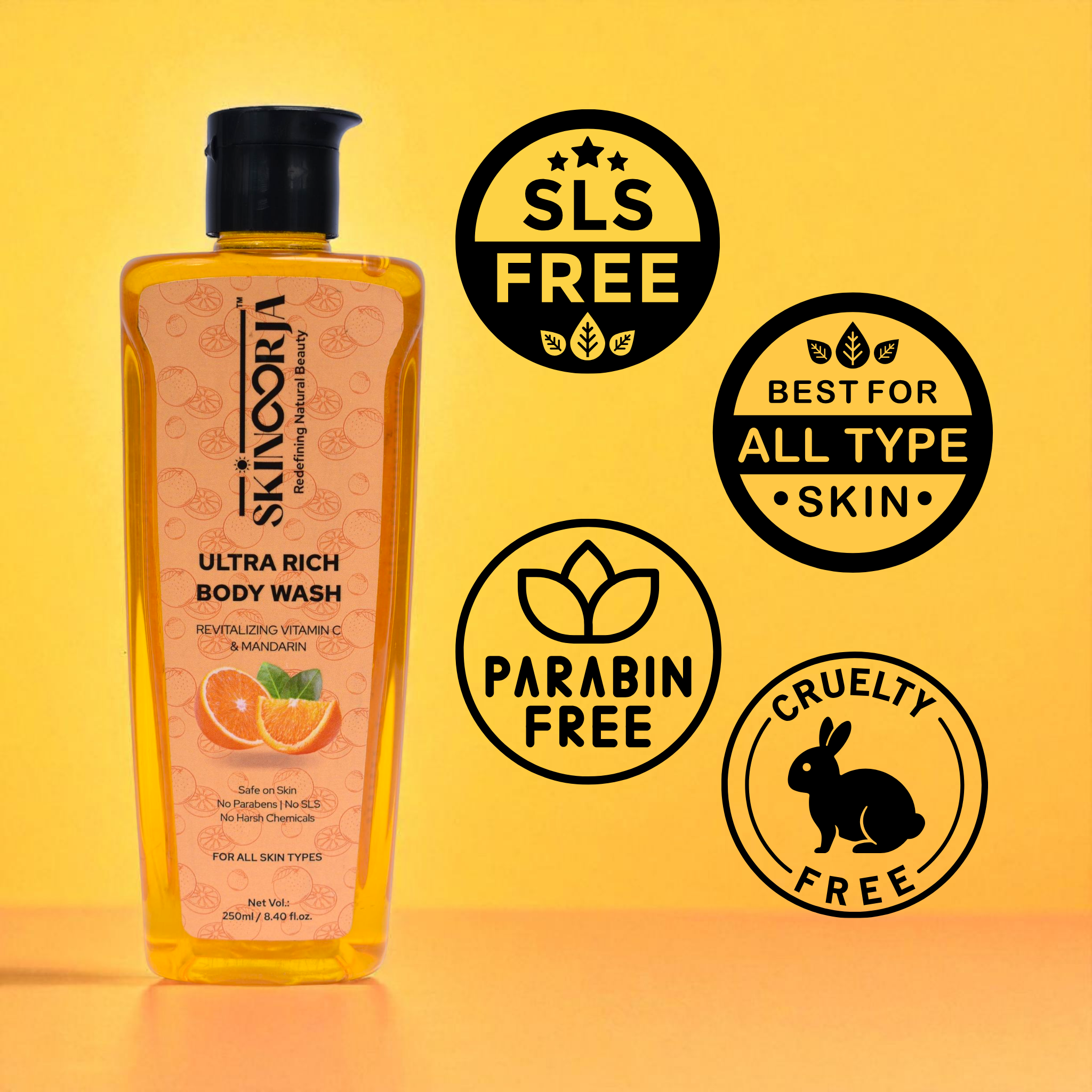 Ultra Rich Body Wash - Vitamin C & Mandarin