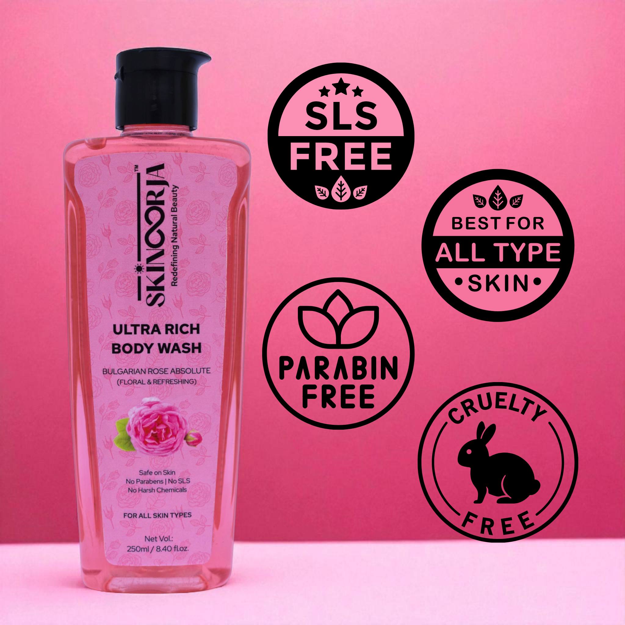 Ultra Rich Body Wash -  Bulgarian Rose Absolute